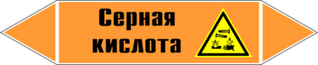 Маркировка трубопровода "серная кислота" (k29, пленка, 252х52 мм)" - Маркировка трубопроводов - Маркировки трубопроводов "КИСЛОТА" - Магазин охраны труда и техники безопасности stroiplakat.ru